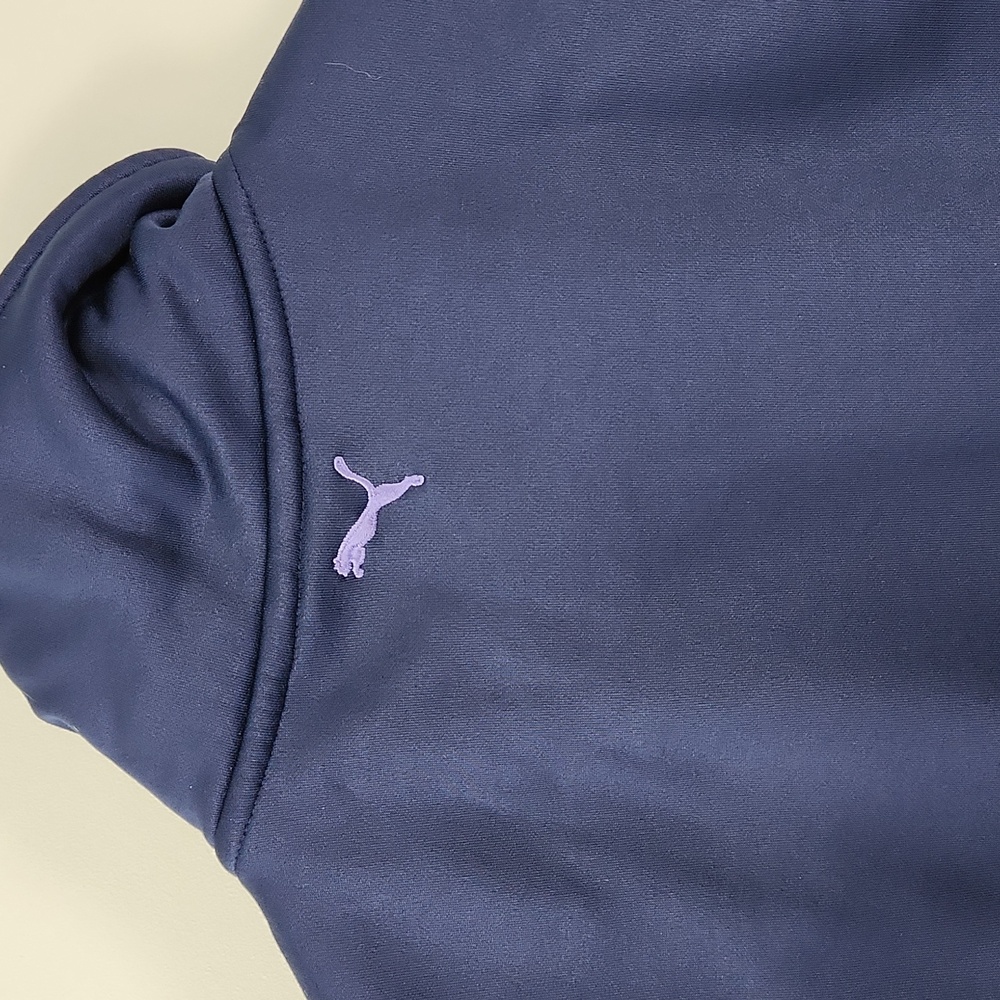 PUMA Women's Navy Full Zip Track Jacket - Picture 13 of 14